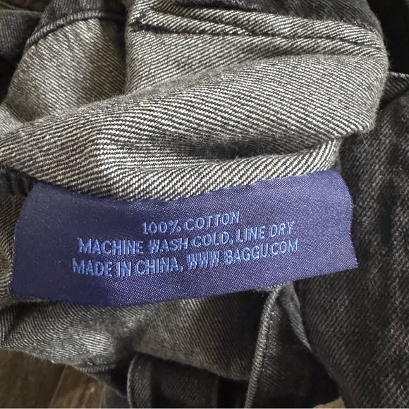 BAGGU Black Tote with Rainbow Logo - Picture 4 of 6